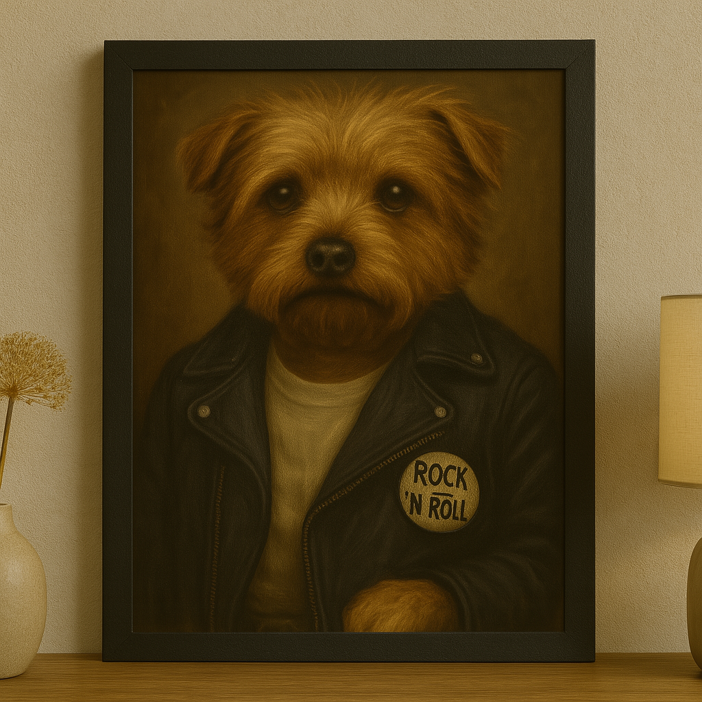 Vintage Pawtraits – Custom Pet Portrait in Outfit of Your Choice