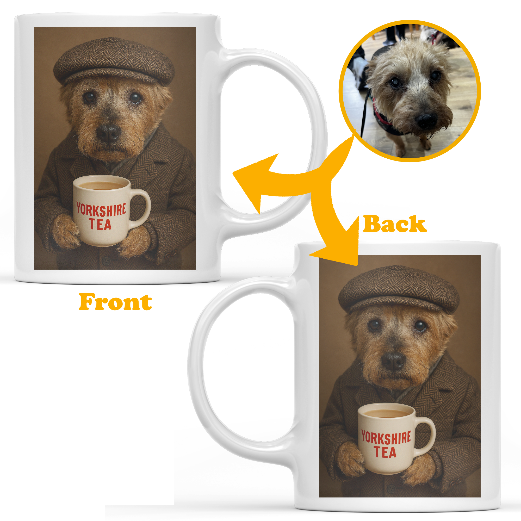 Vintage Pawtraits - Yorkshire Tea