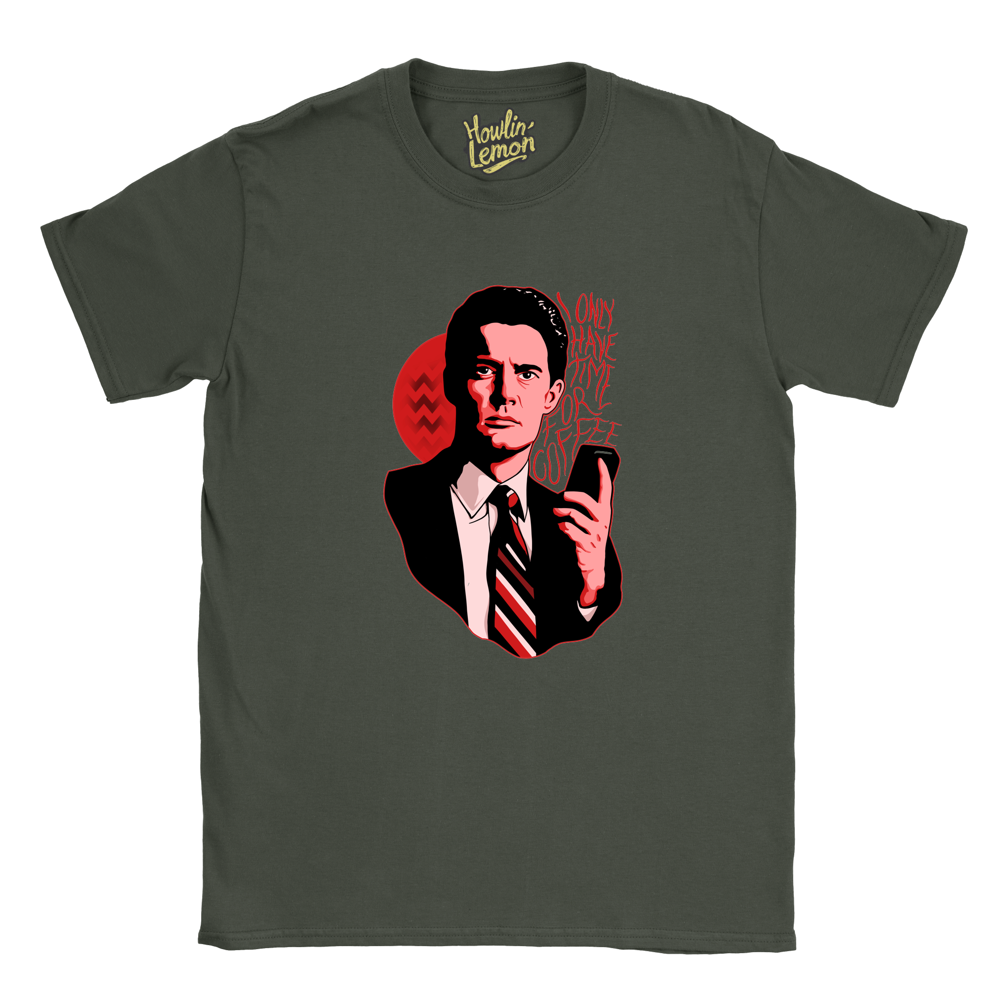 Twin Peaks - I Only Have Time For Coffee Dale Cooper T-shirt