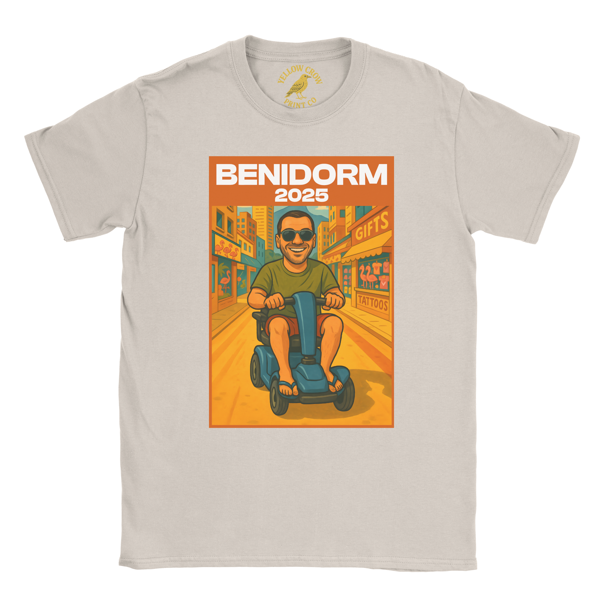 Stag Benidorm Illustration T-Shirt