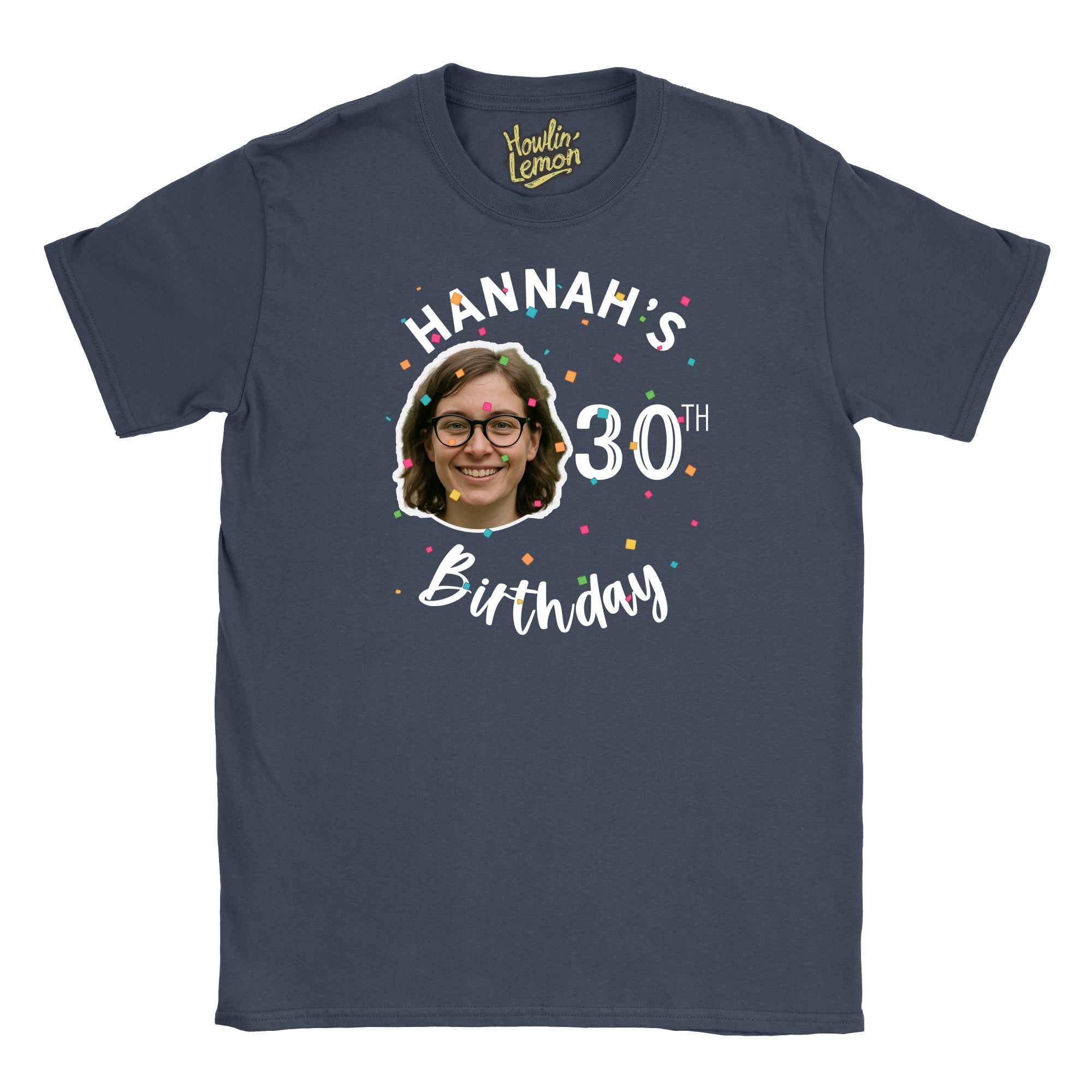 Face Custom Birthday Group T-Shirt