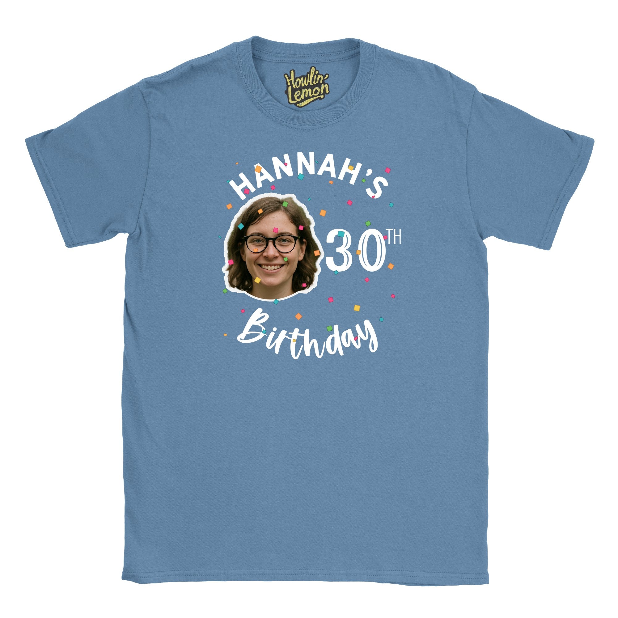 Face Custom Birthday Group T-Shirt