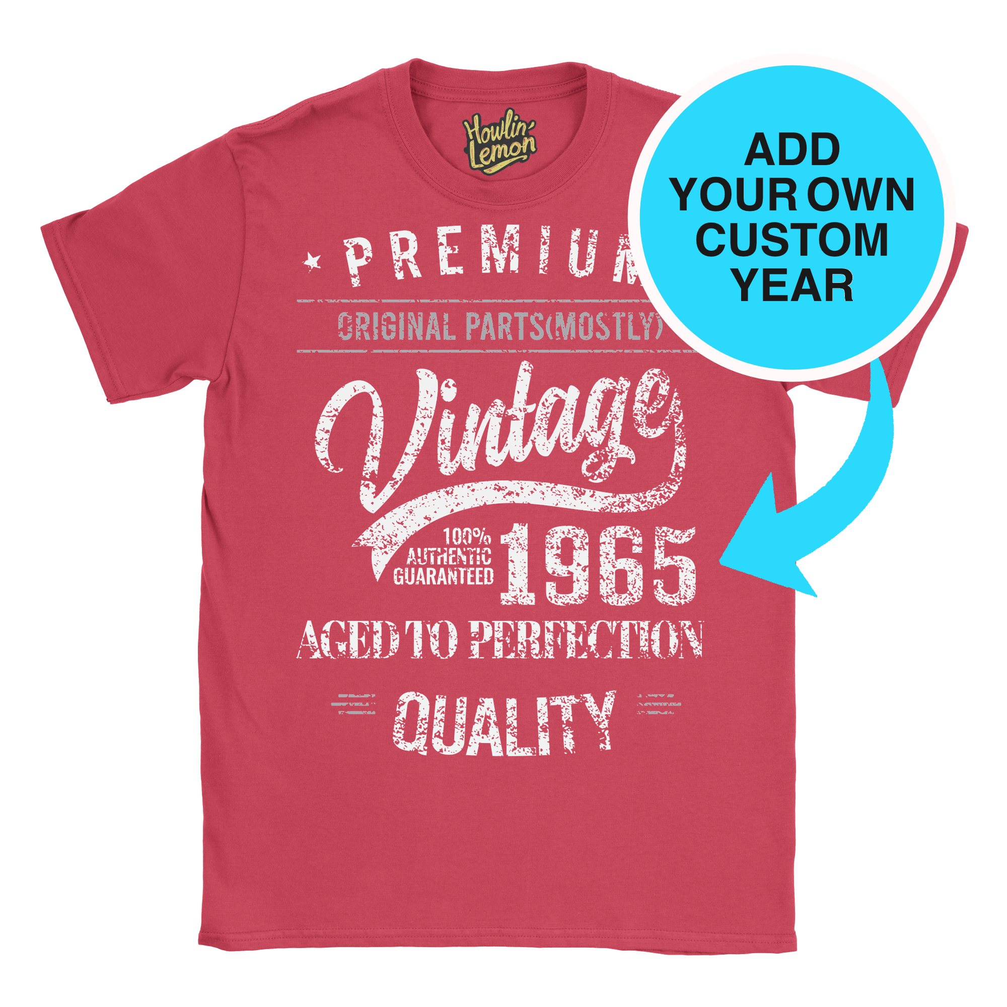 Birthday Vintage Custom Year T-Shirt