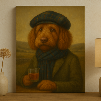 Vintage Pawtraits – Custom Pet Portrait in Outfit of Your Choice
