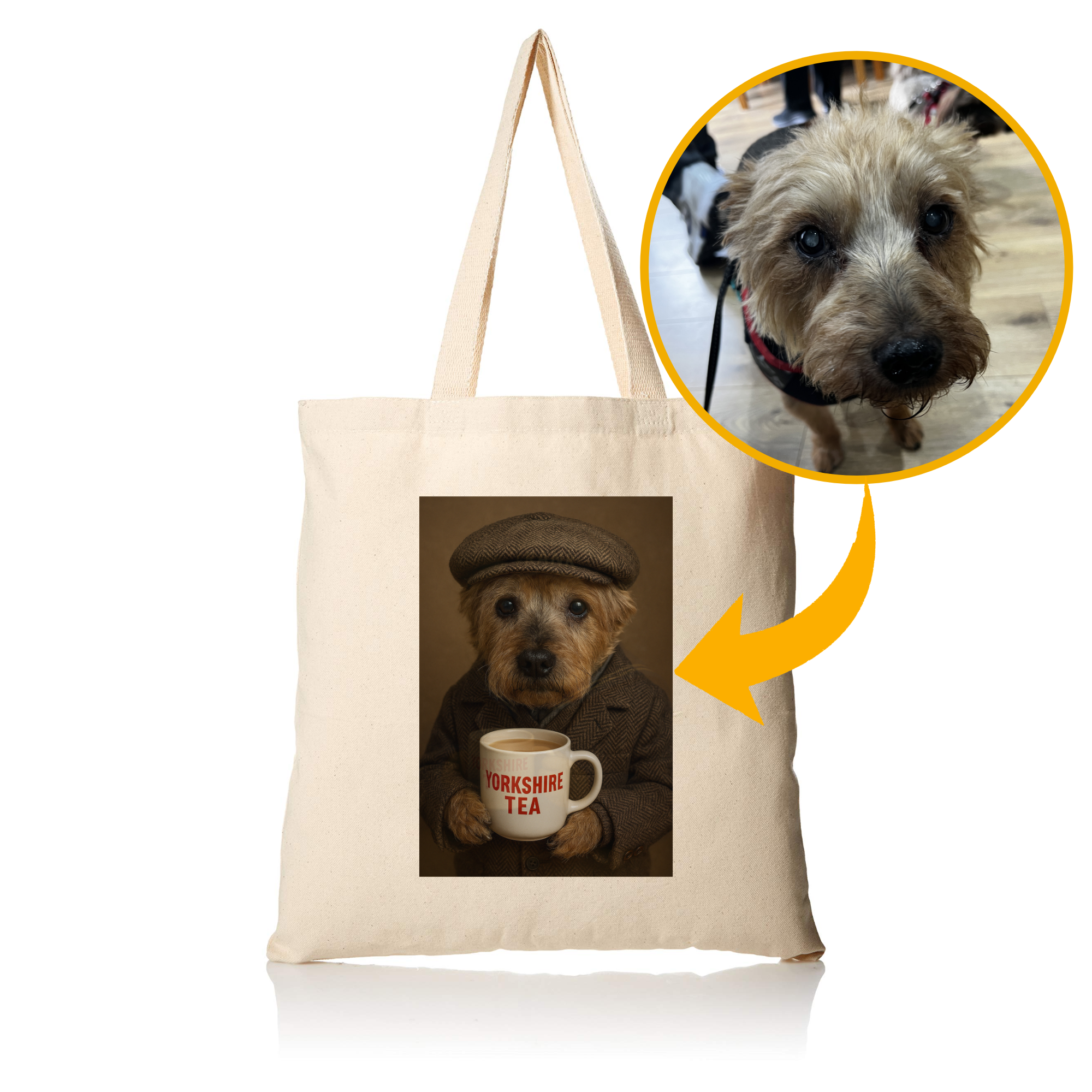 Vintage Pawtraits - Yorkshire Tea