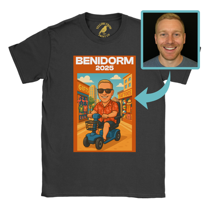 Stag Benidorm Illustration T-Shirt
