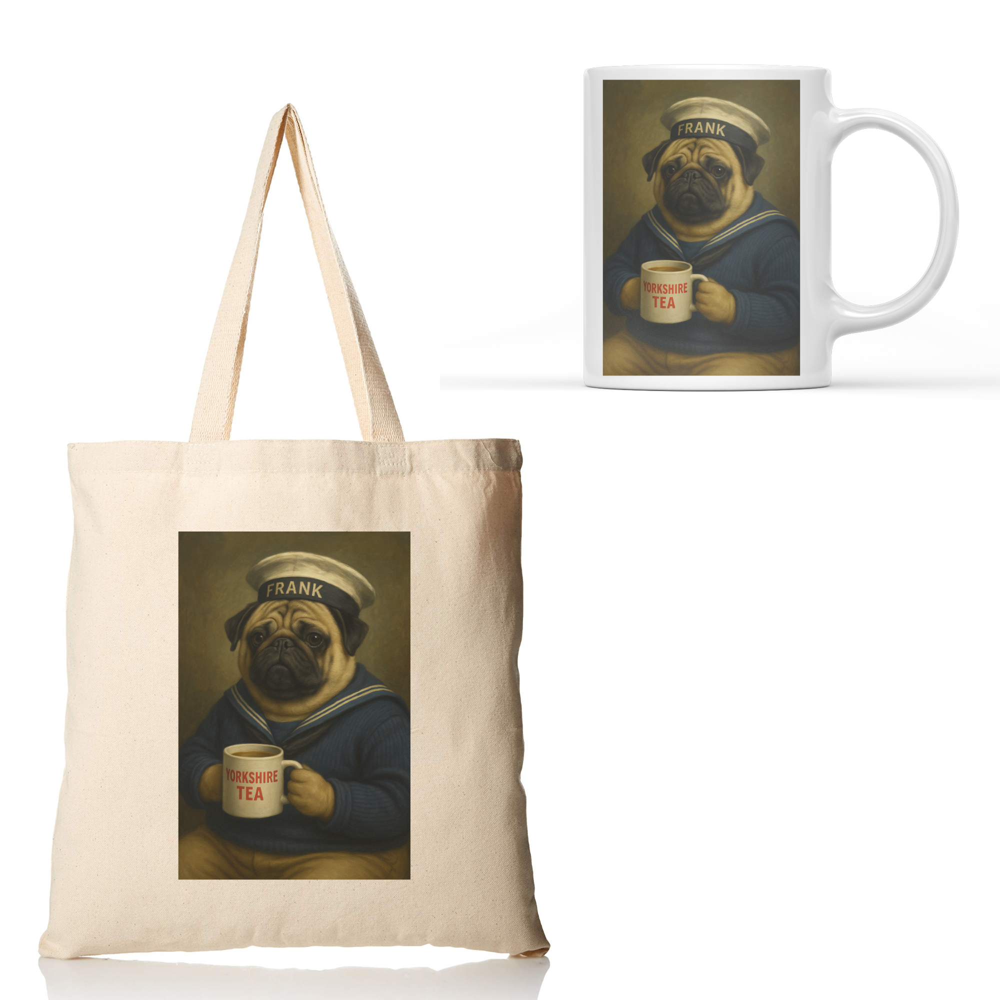Vintage Pawtraits - Yorkshire Tea