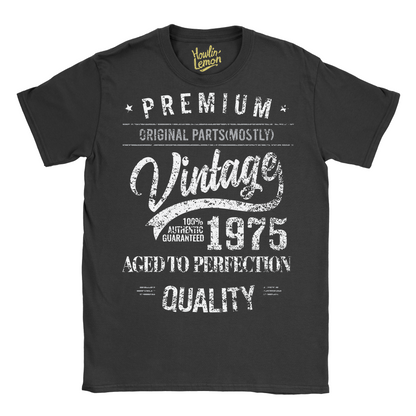 Birthday Vintage Custom Year T-Shirt