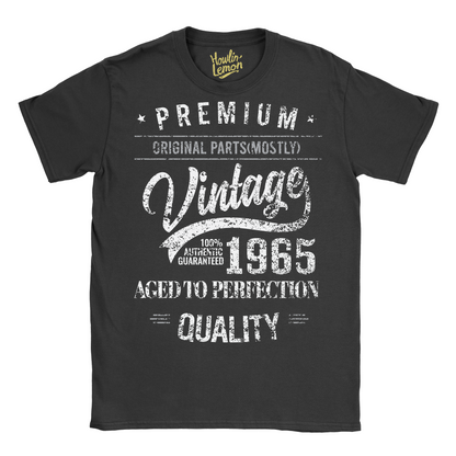 Birthday Vintage Custom Year T-Shirt