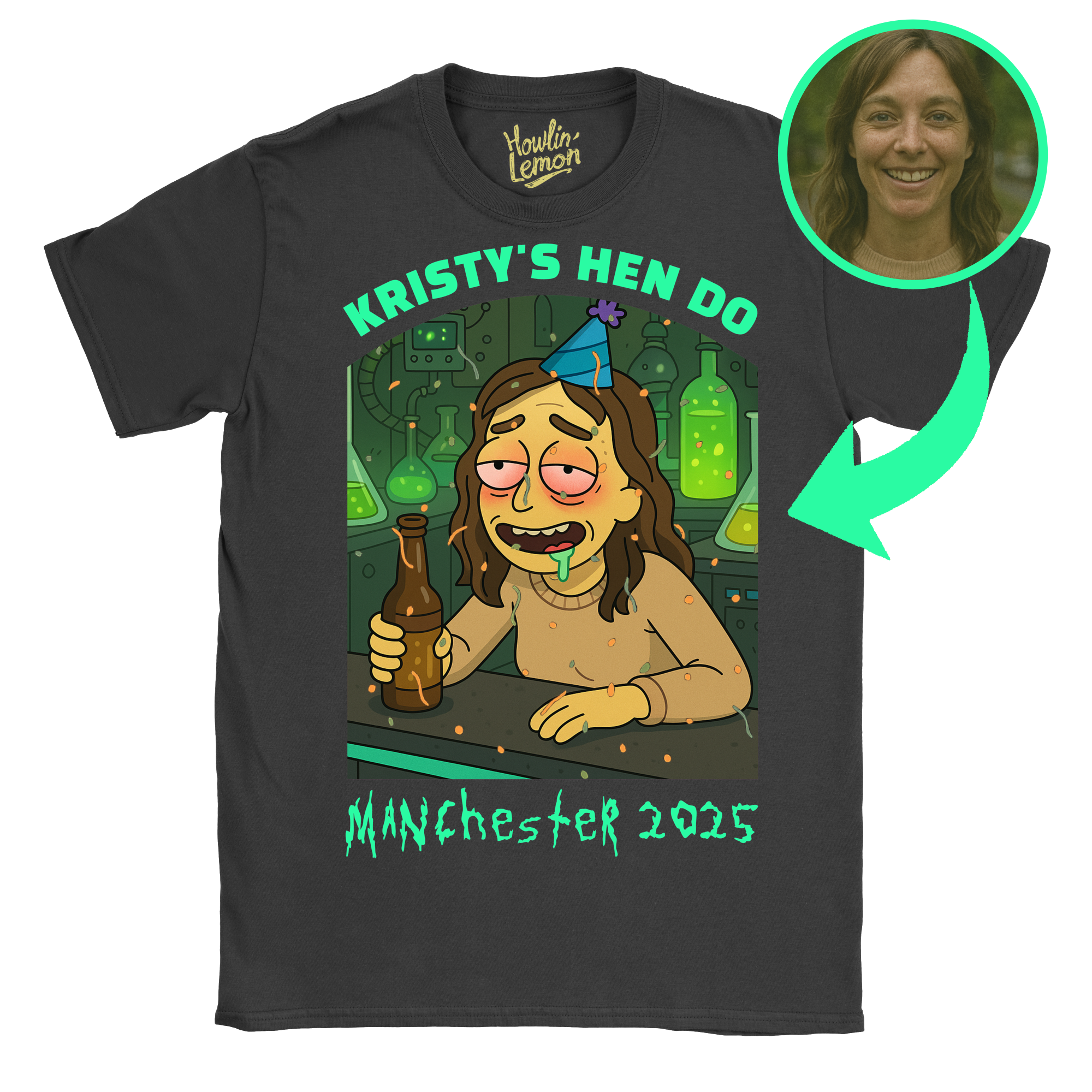 Rick and Morty Hen Do T-Shirt