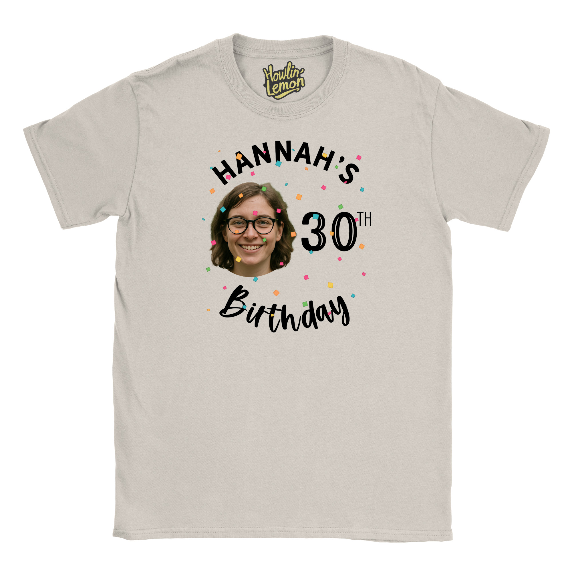Face Custom Birthday Group T-Shirt