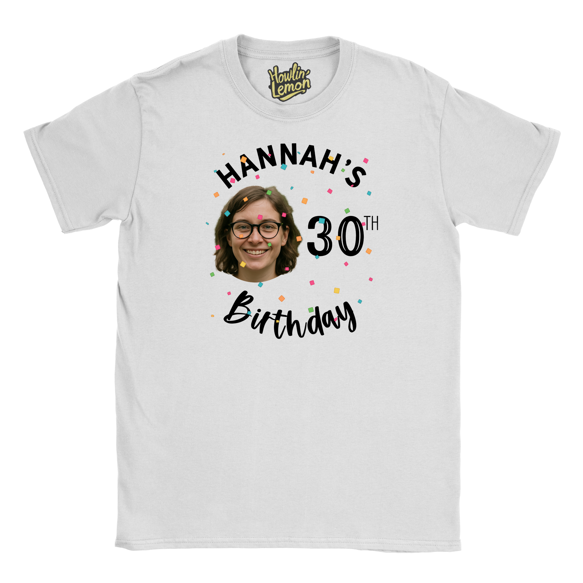 Face Custom Birthday Group T-Shirt