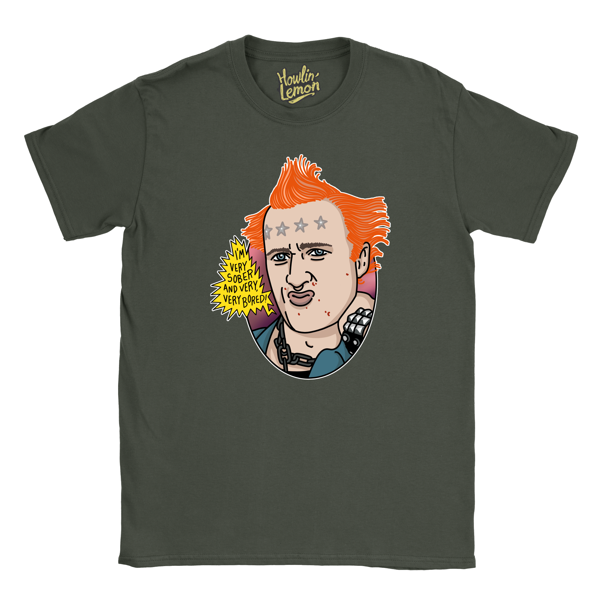 The Young Ones - Vyvyan - Sober T-Shirt