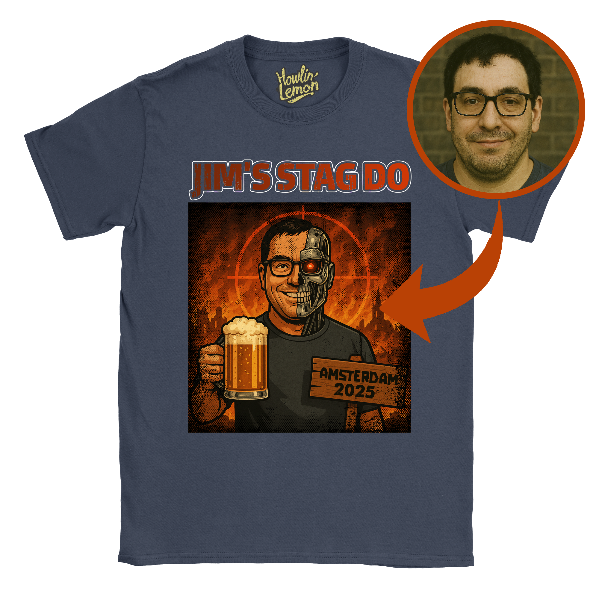 Post Apocalyptic Stag Do T-Shirt