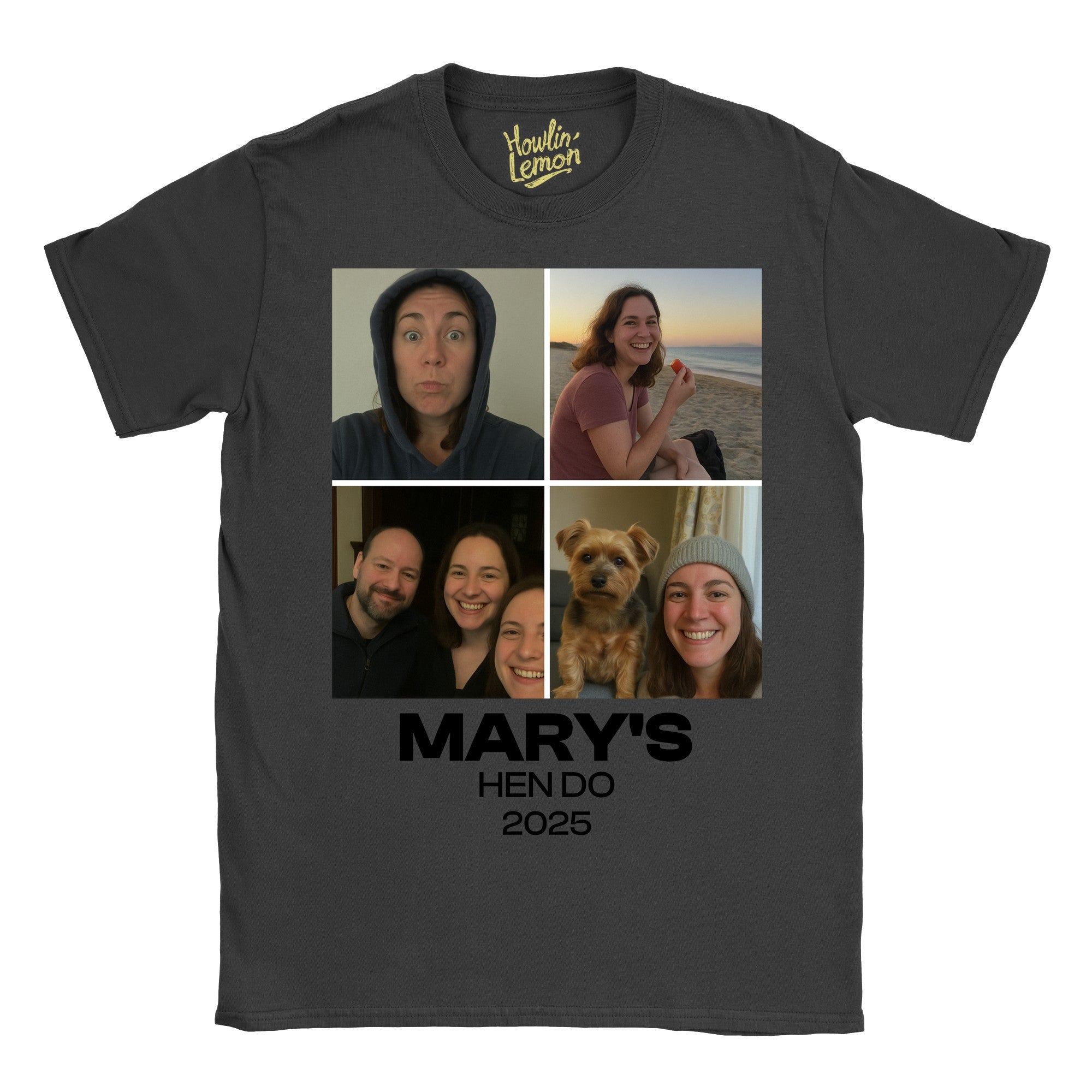 Hen 4 Pictures T-Shirt