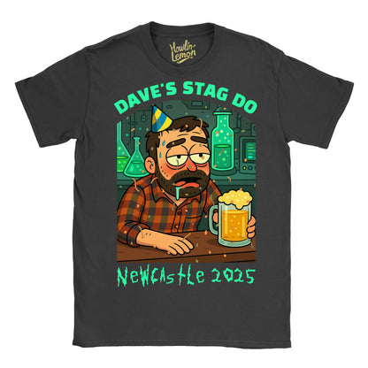 Rick and Morty Themed Stag Do T-Shirt