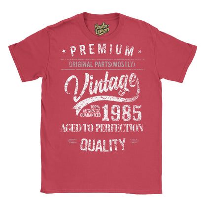 Birthday Vintage Custom Year T-Shirt