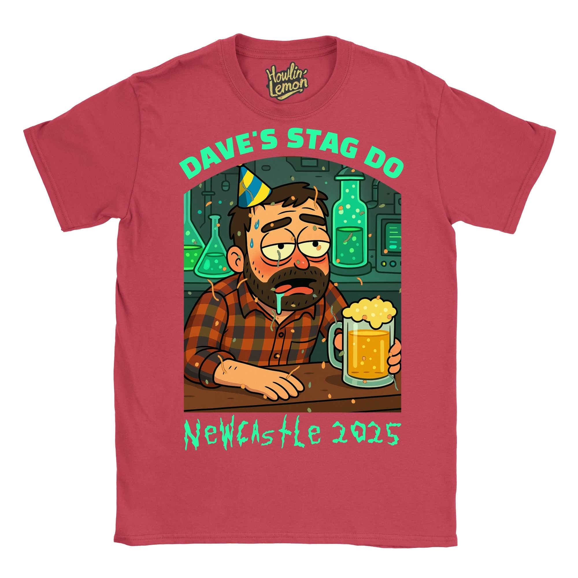 Rick and Morty Themed Stag Do T-Shirt