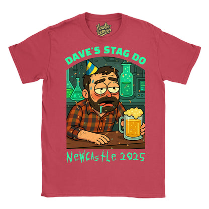 Rick and Morty Themed Stag Do T-Shirt