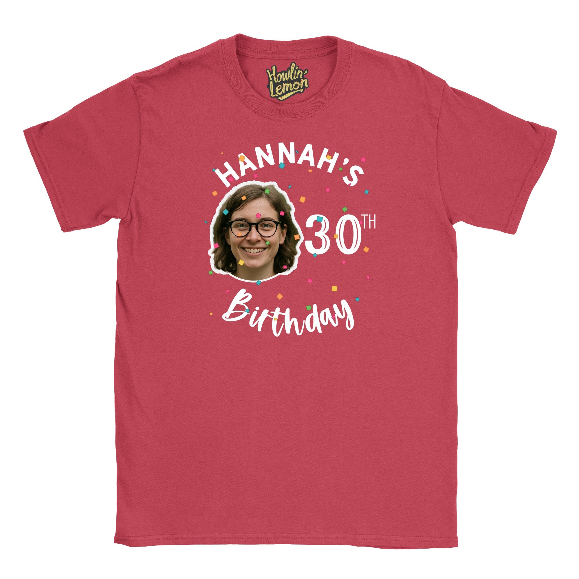 Face Custom Birthday Group T-Shirt