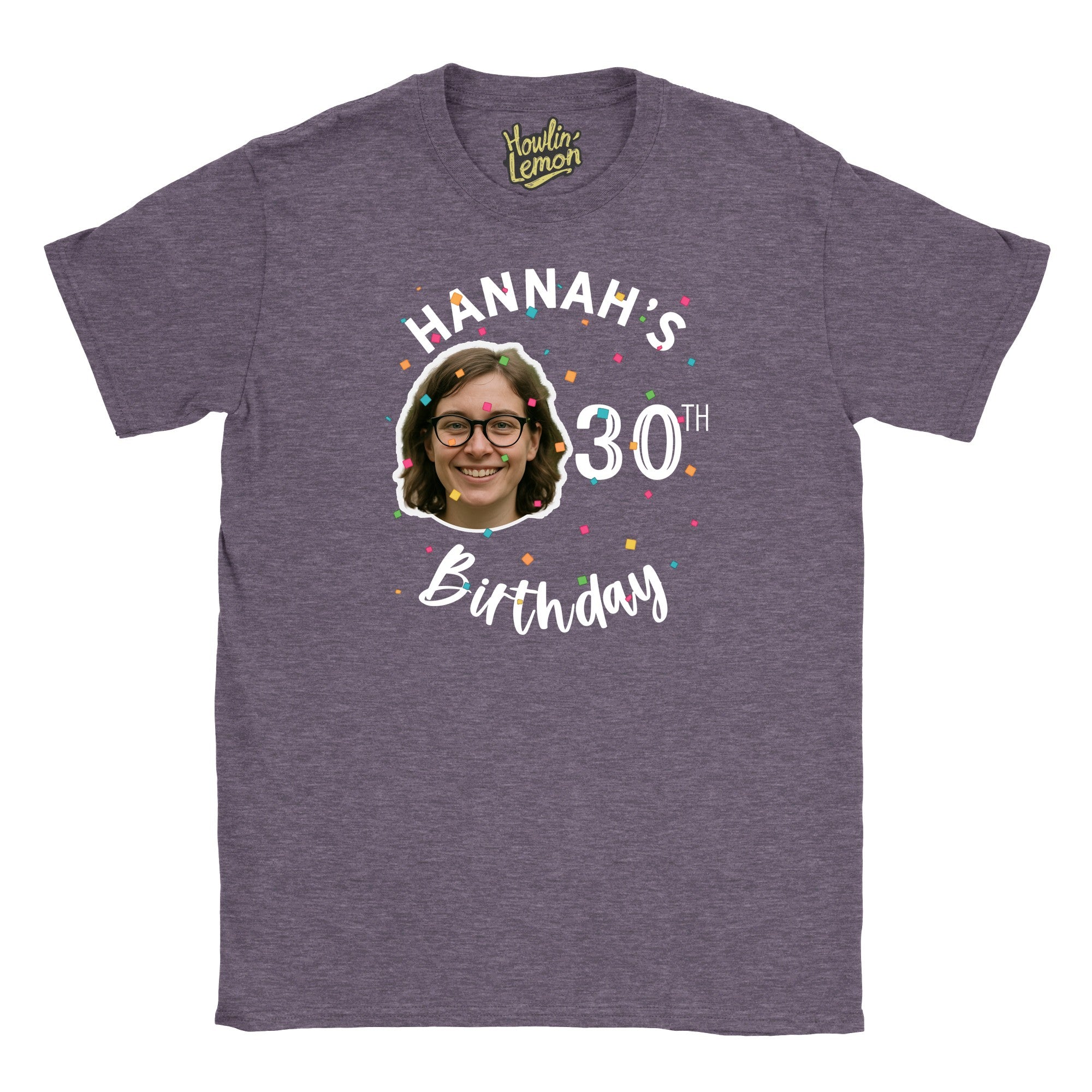 Face Custom Birthday Group T-Shirt