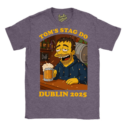 Simpsonized  Character Stag T-Shirt
