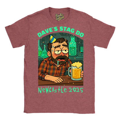 Rick and Morty Themed Stag Do T-Shirt