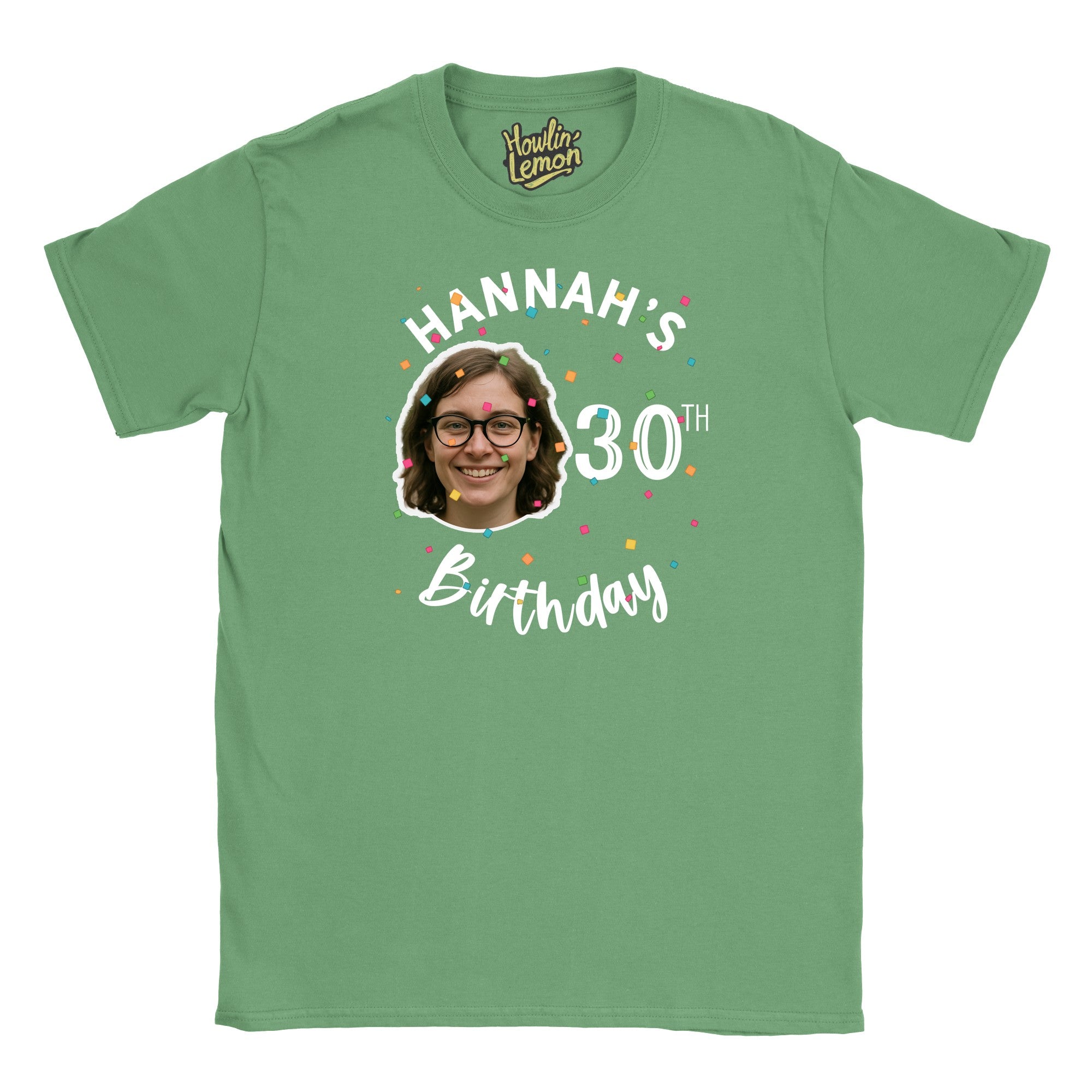 Face Custom Birthday Group T-Shirt