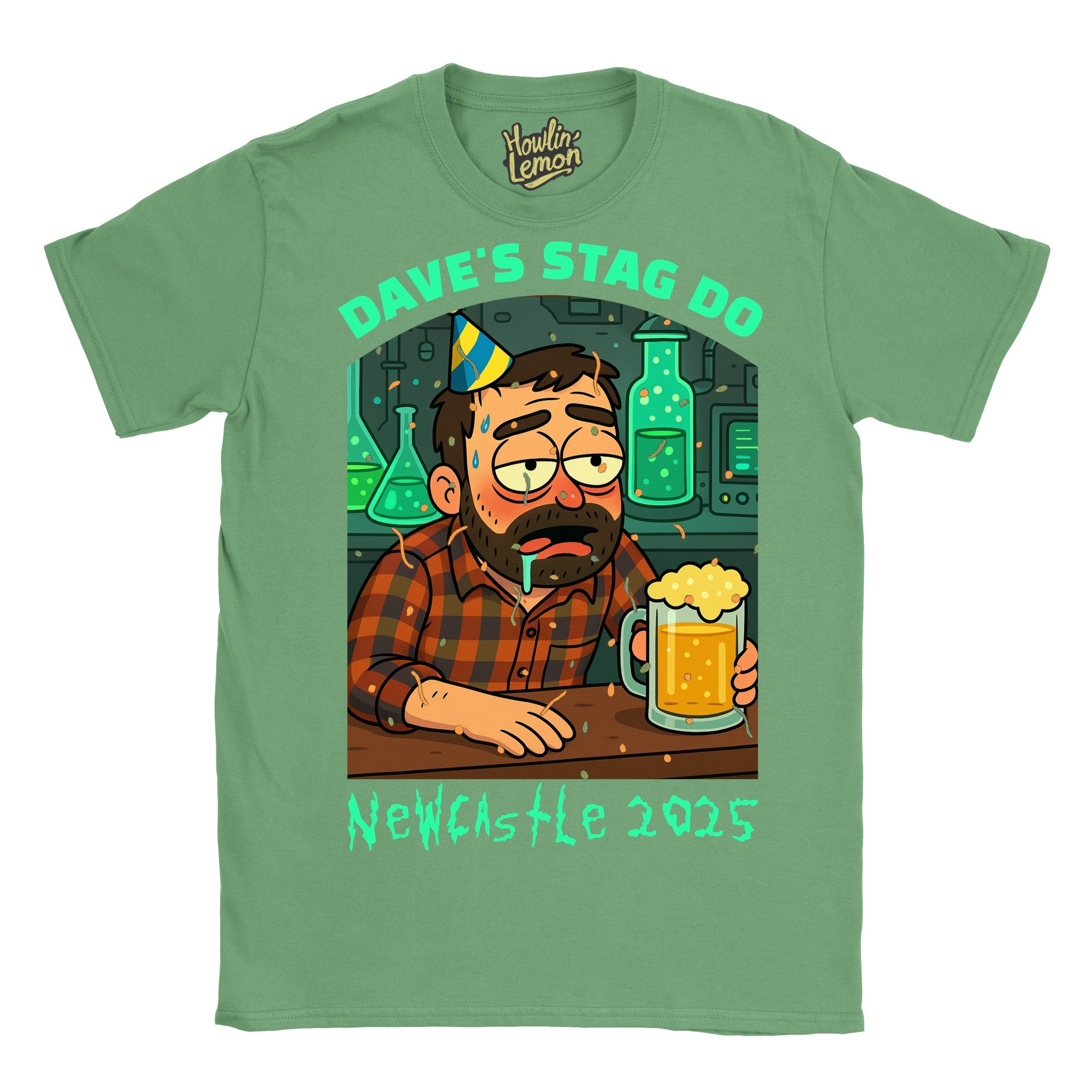Rick and Morty Themed Stag Do T-Shirt