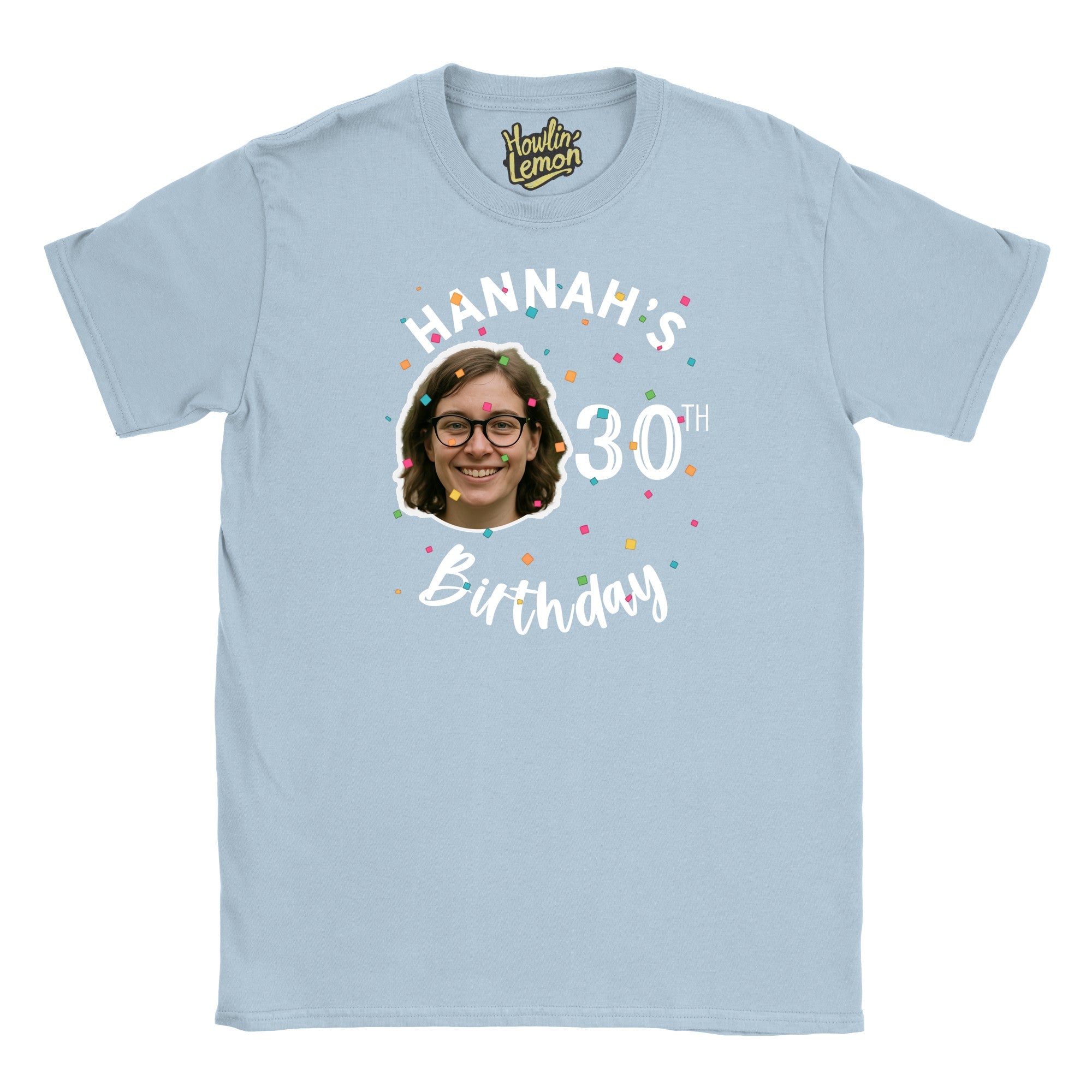 Face Custom Birthday Group T-Shirt