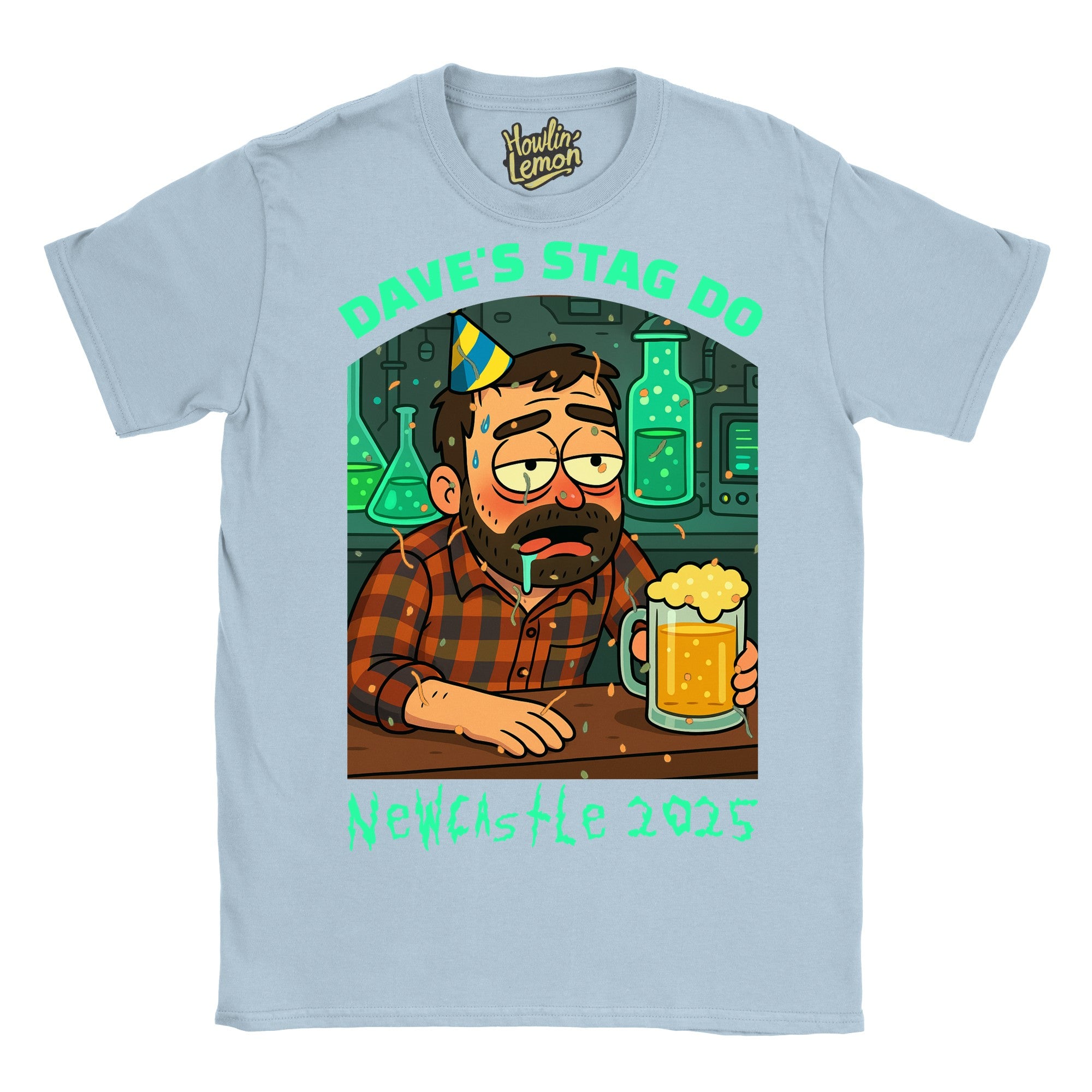 Rick and Morty Themed Stag Do T-Shirt