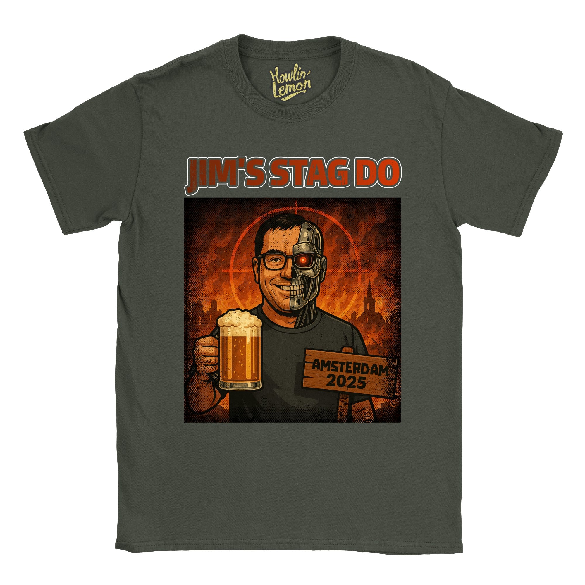 Post Apocalyptic Stag Do T-Shirt