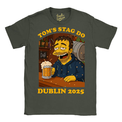 Simpsonized  Character Stag T-Shirt
