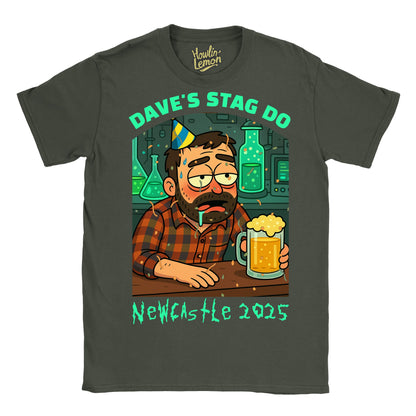 Rick and Morty Themed Stag Do T-Shirt