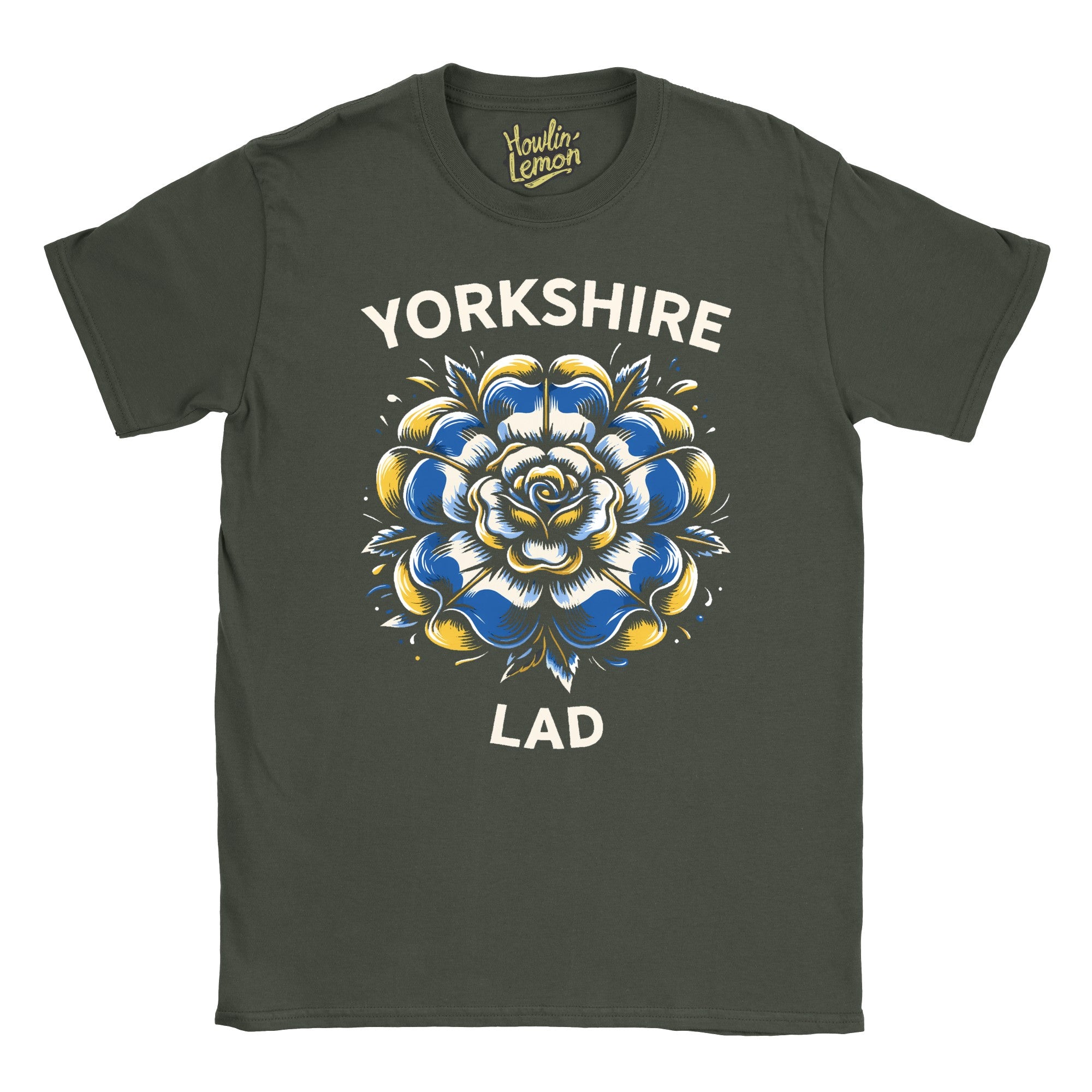 Yorkshire Lad T-Shirt | Yorkshire and Proud | Gift for Birthday Christmas