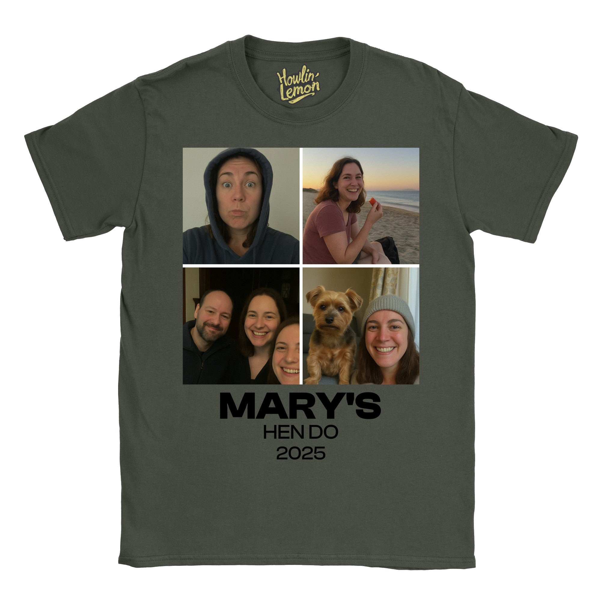 Hen 4 Pictures T-Shirt