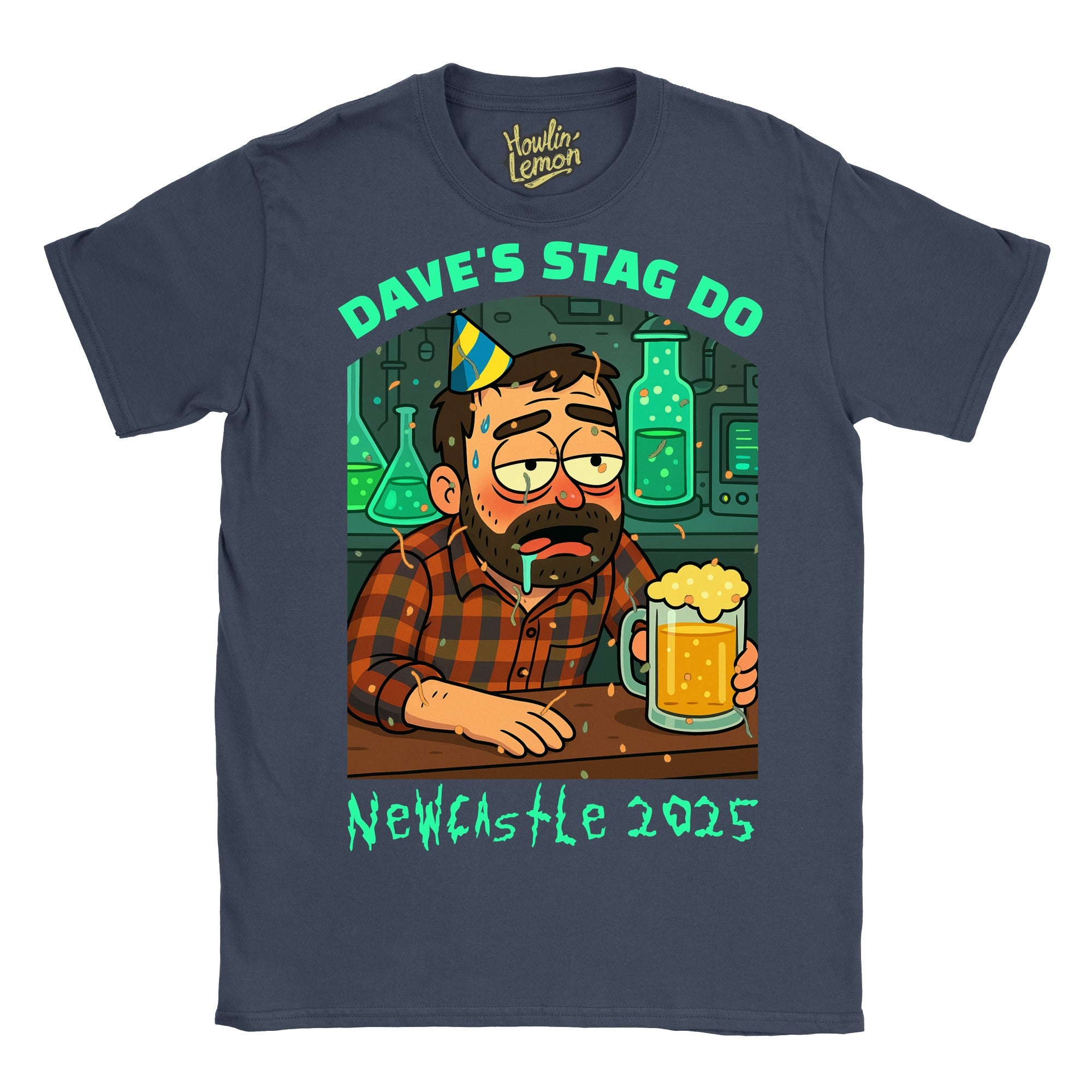 Rick and Morty Themed Stag Do T-Shirt