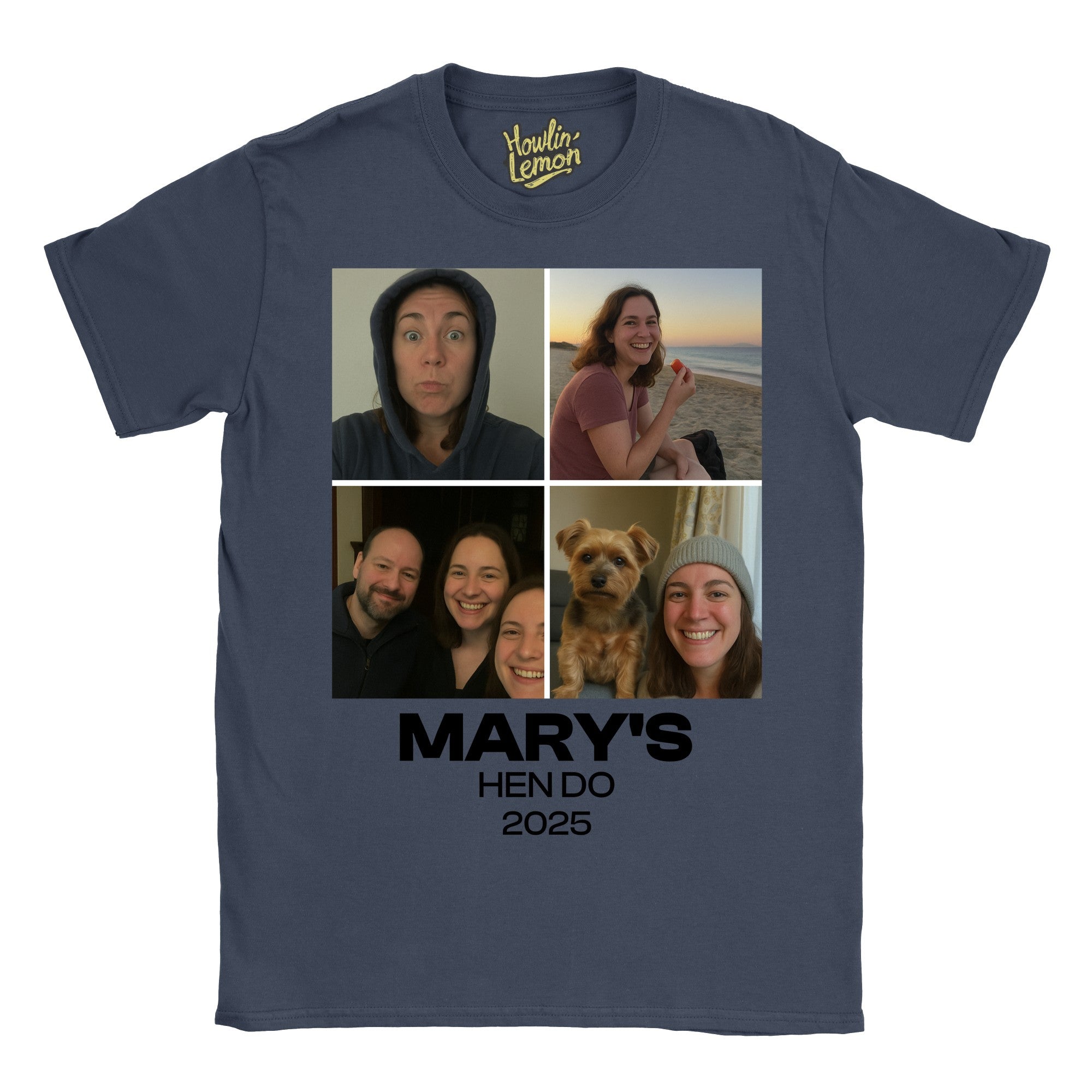 Hen 4 Pictures T-Shirt