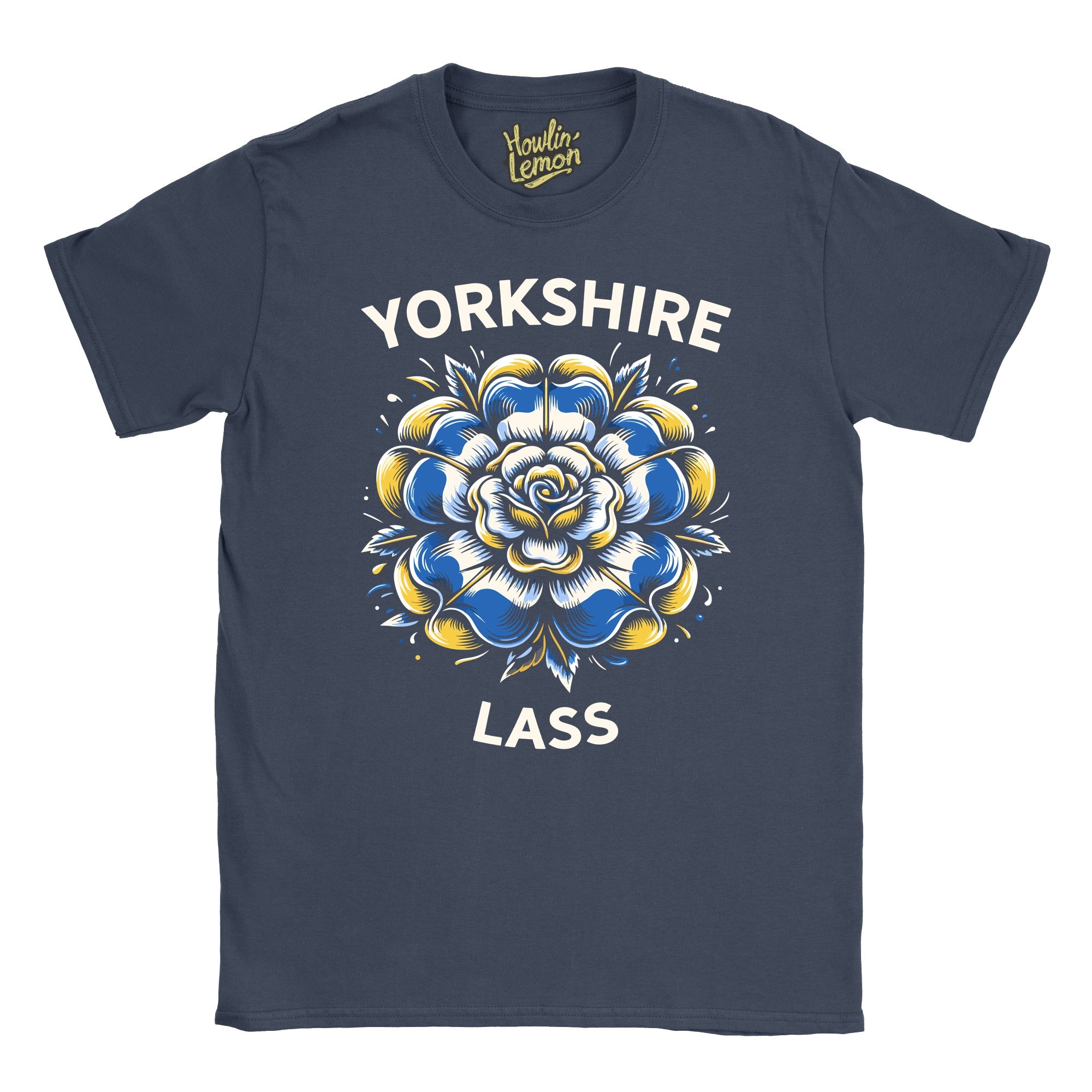 Yorkshire Lass T-Shirt | Yorkshire and Proud | Gift for Birthday Christmas
