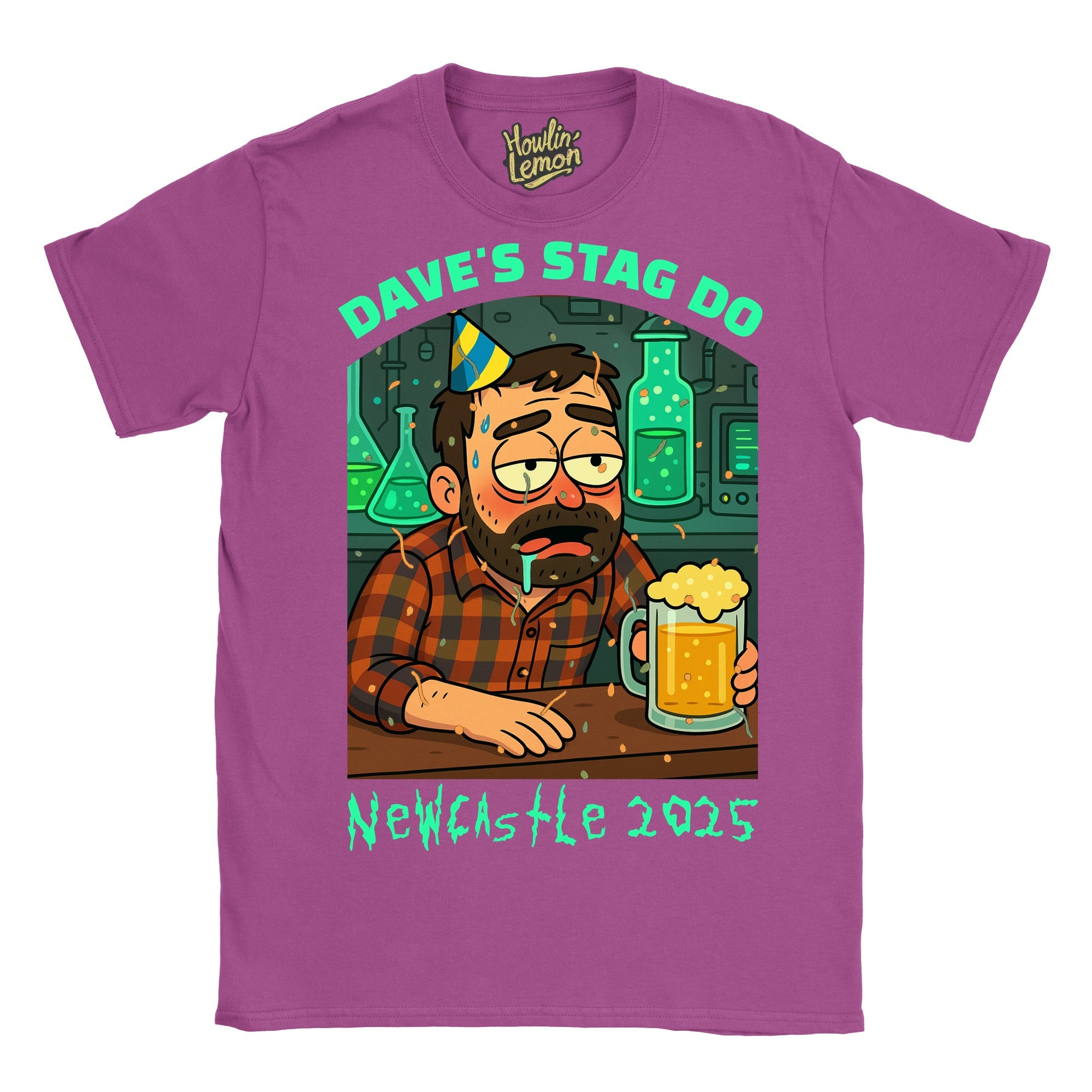 Rick and Morty Themed Stag Do T-Shirt