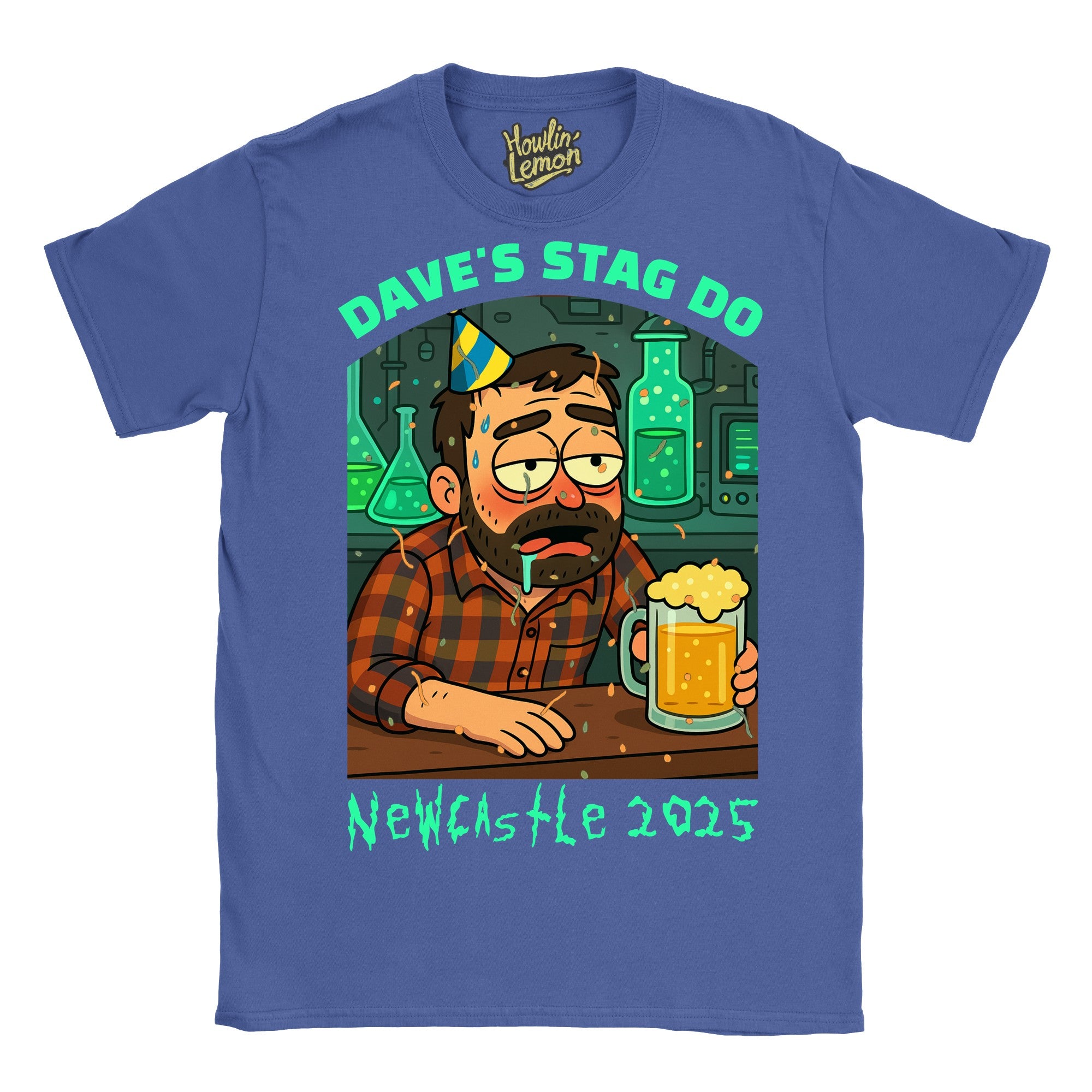 Rick and Morty Themed Stag Do T-Shirt