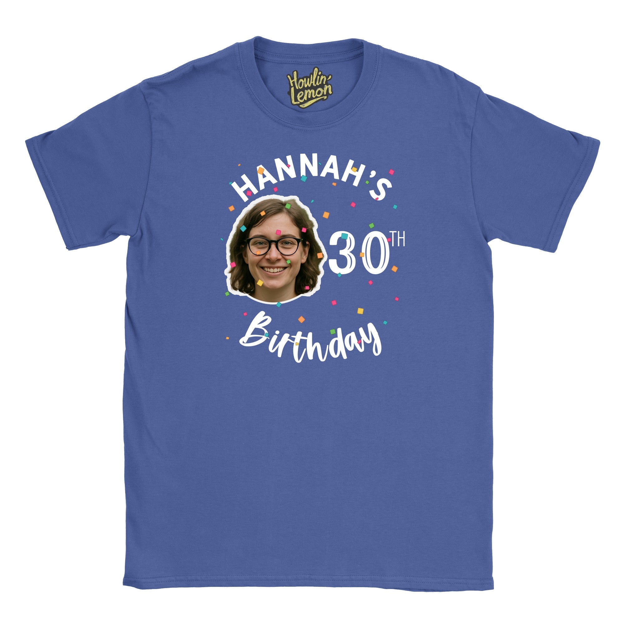 Face Custom Birthday Group T-Shirt