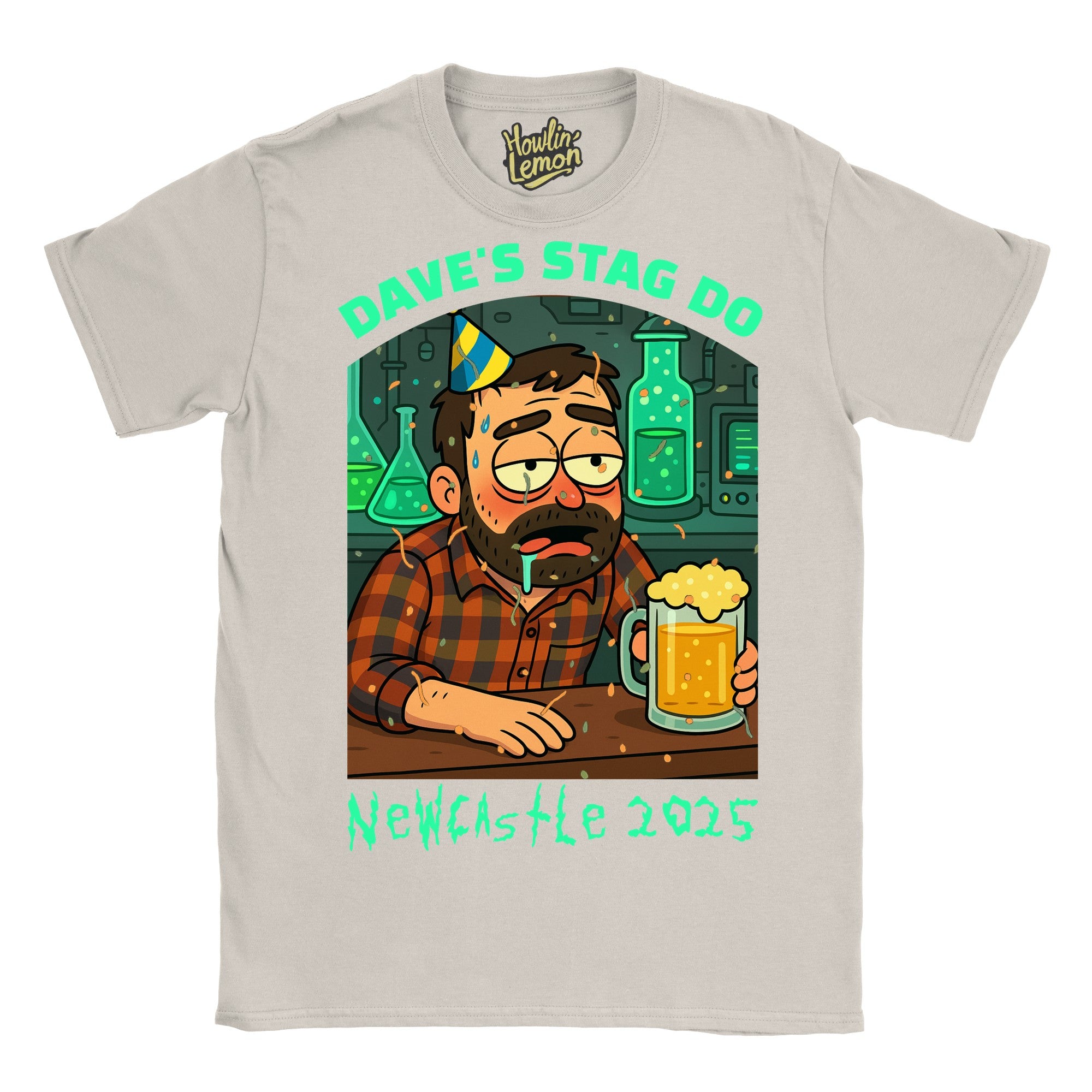 Rick and Morty Themed Stag Do T-Shirt