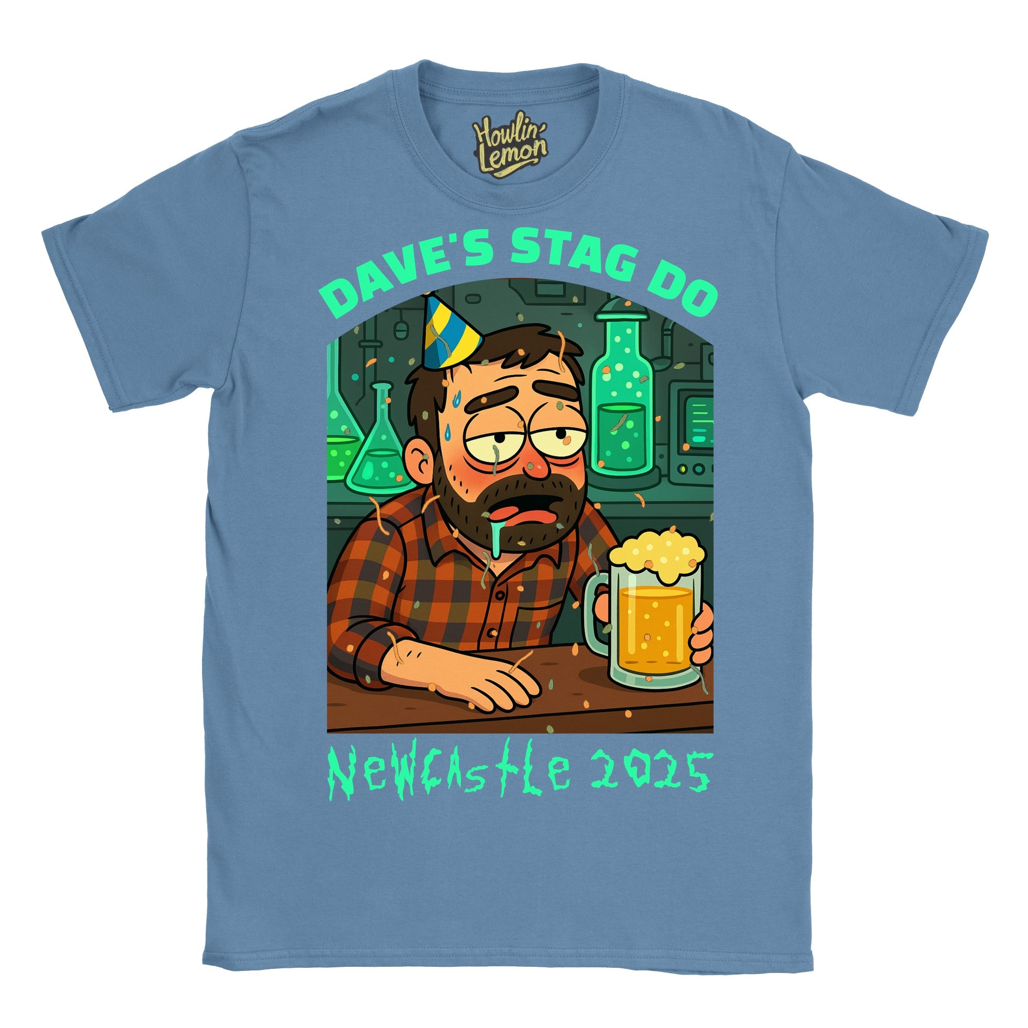 Rick and Morty Themed Stag Do T-Shirt