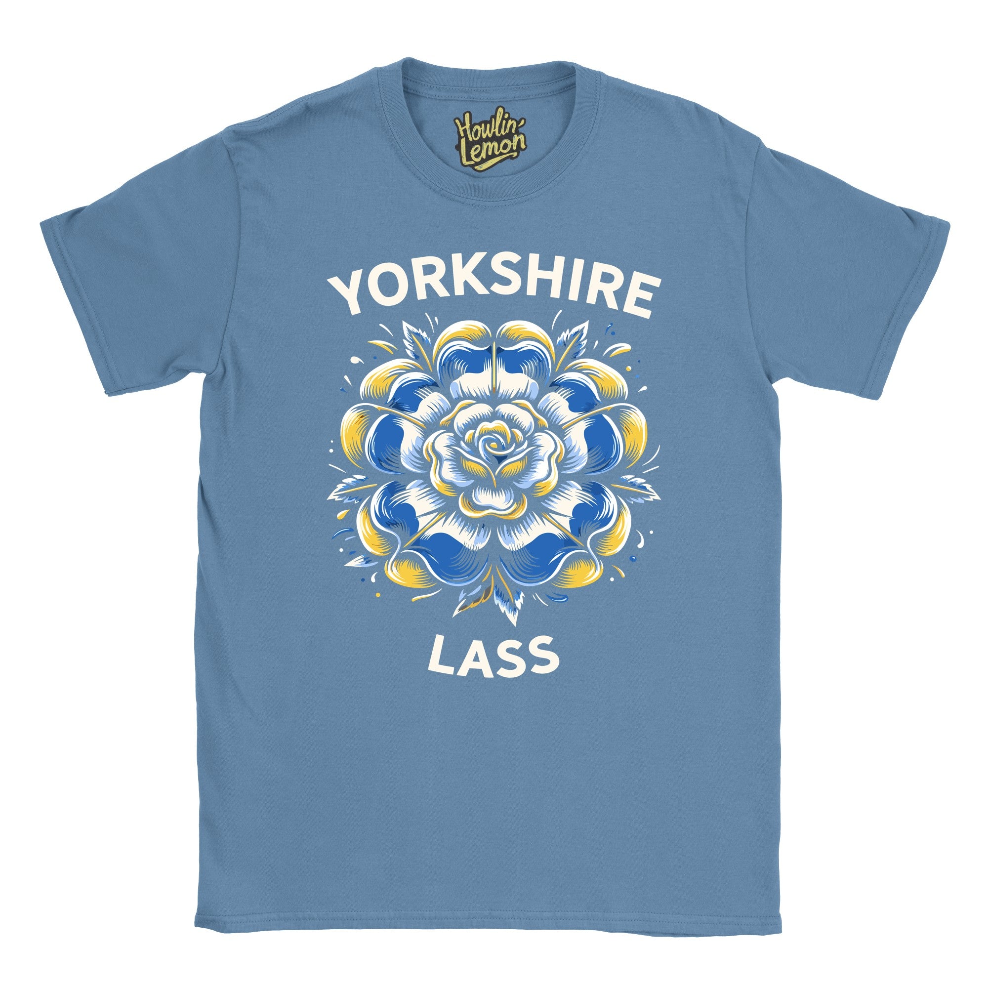 Yorkshire Lass T-Shirt | Yorkshire and Proud | Gift for Birthday Christmas