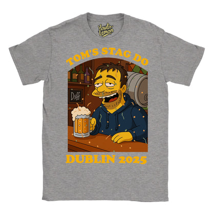 Simpsonized  Character Stag T-Shirt
