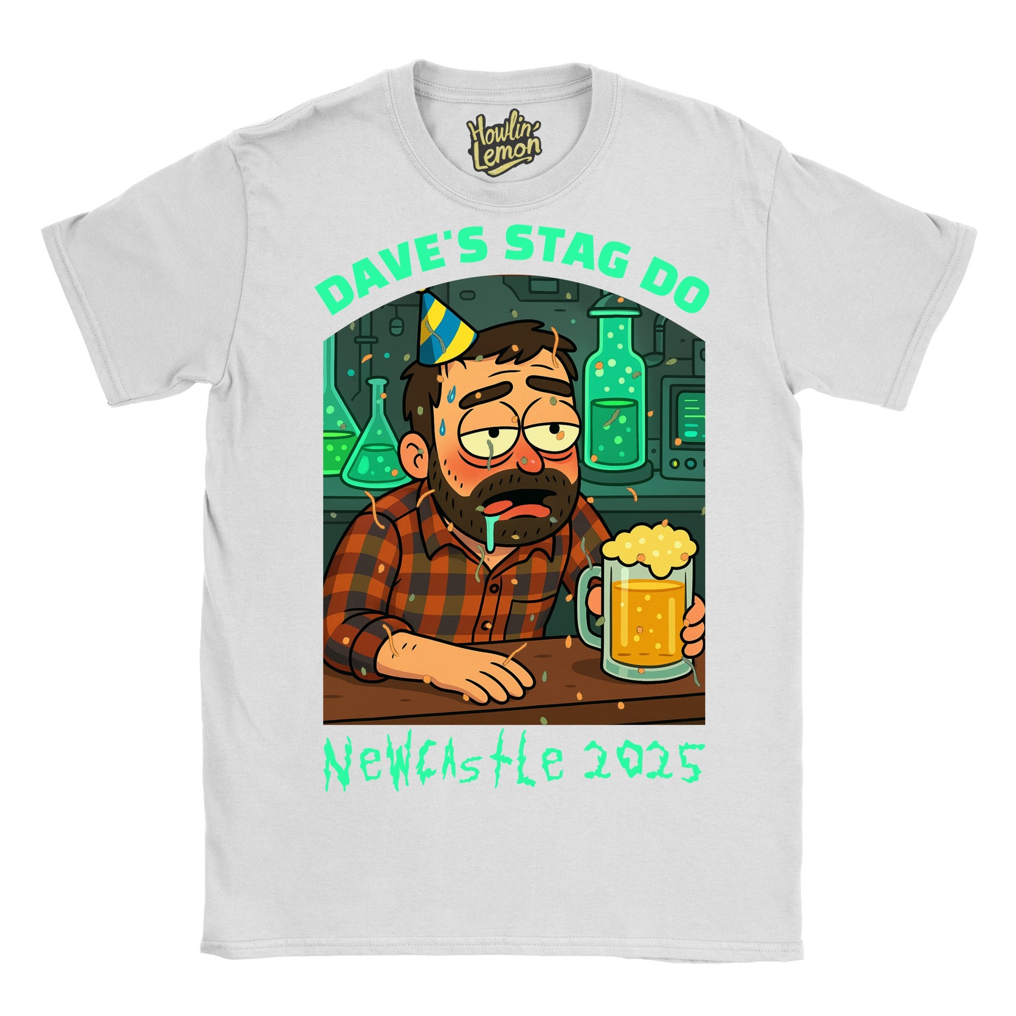 Rick and Morty Themed Stag Do T-Shirt