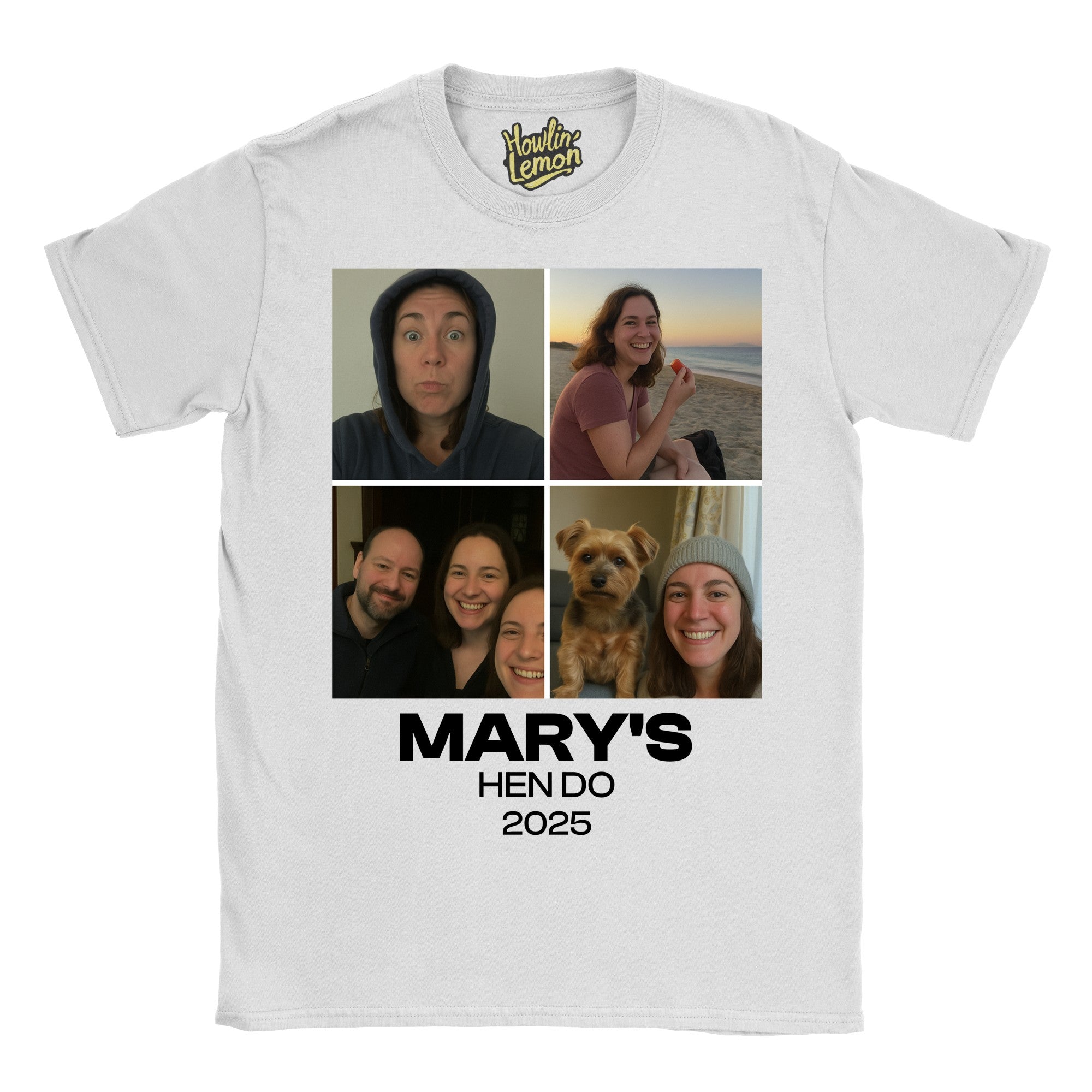 Hen 4 Pictures T-Shirt